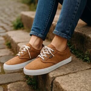 VANS OTW Ultra Cush Cork Print Casual Skate Low Shoes Womens 10